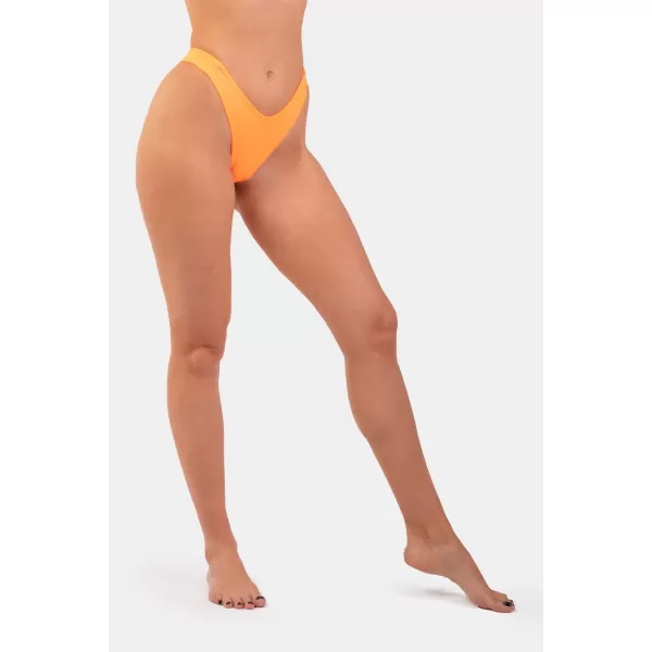  Narancssárga V-alakú bikini - magas szabású alsó 455 ORANGE Nebbia 