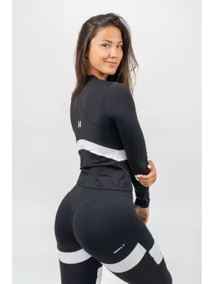 Fekete felső hosszú ujjal TRUE HERO 242 BLACK Nebbia