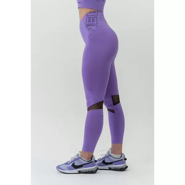  FIT Activewear leggings magas derékkal 443 LILA Nebbia 