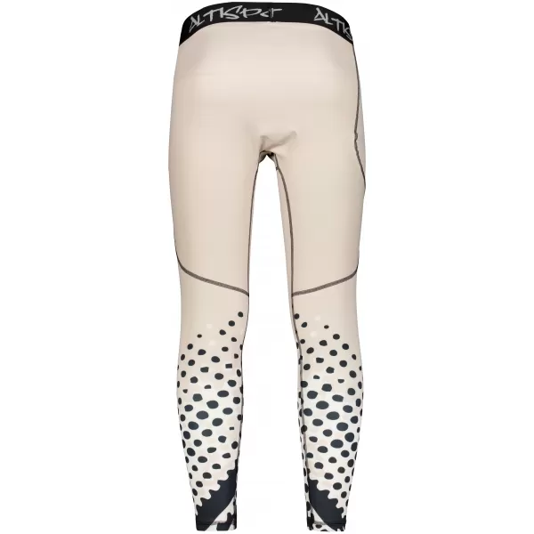  Férfi hosszú prémium sportleggings ALTISPORT VOJ/ALM109LEG01 VILÁGOSBARNA 