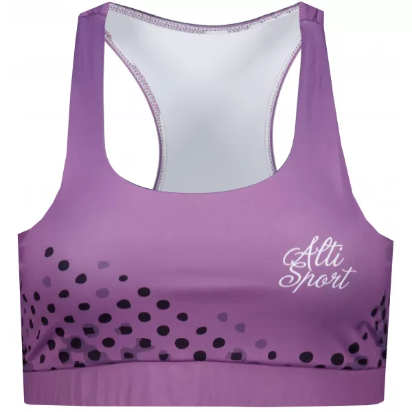  Női funkcionális sport melltartó prémium ALTISPORT VOJ/ALW109POD01 LILA 