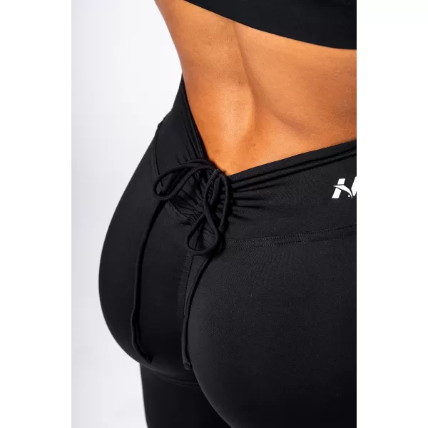  Formázó leggings fűzéssel STRONG BEAUTY 426 BLACK Nebbia 