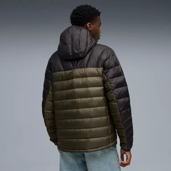  Férfi dzseki PUMA PACKLITE HOODED DOWN JACKET 685221-70 ZÖLD 