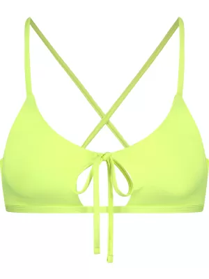Női bikini - felső rész NORDBLANC NBSSS8211 SÁRGA