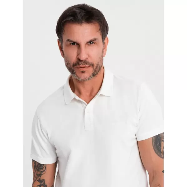  Férfi t -póló OMBRE OM-POSS-0103 ECRU 