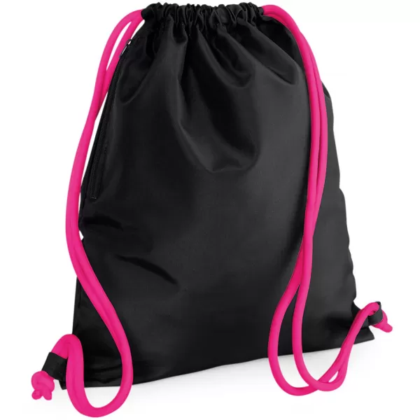  | BG 110 BLACK/FUCHSIA BagBase 
