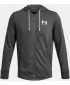 Férfi pulóver UNDER ARMOUR UA RIVAL TERRY LC FZ SZÜRKE
