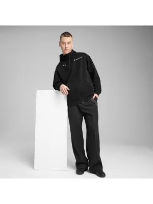 Férfi pulóver PUMA BMW MMS ESS+ FZ HDED JACKET 630629_01 PUMA FEKETE