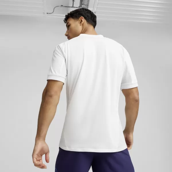  Ing PUMA TEAMFINAL JERSEY 705737_04 PUMA WHITE/FEKETE/FEATHERGRAY 