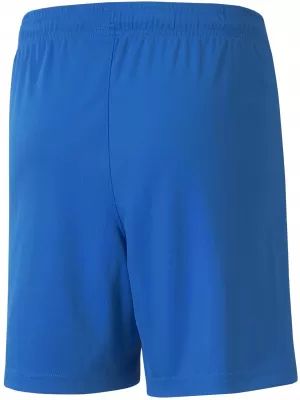 Rövidnadrág PUMA TEAMLIGA SHORTS JR 704931_02 ELEKTROMOS KÉK LIMONÁDÉ