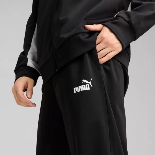  Férfi készlet PUMA POLY COLORBLOCK SUIT 687304-01 FEKETE 