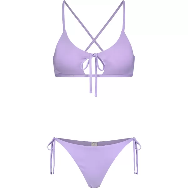  Női bikini - felső rész NORDBLANC NBSSS8211 LILA 