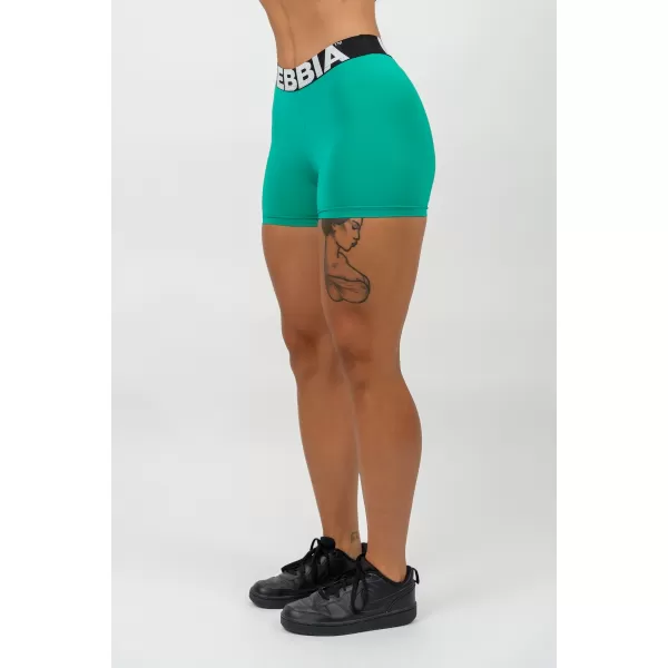  Fitness rövidnadrág magas derékkal GLUTE PUMP 240 GREEN Nebbia 
