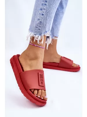 Női papucs BIG STAR LL274430 RED Big Star Shoes
