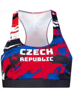 Női funkcionális sport melltartó prémium ALTISPORT VOJ/ALW036POD01 CSEH