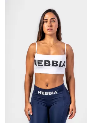 Bandeau melltartó BACK CHECK 612 WHITE Nebbia