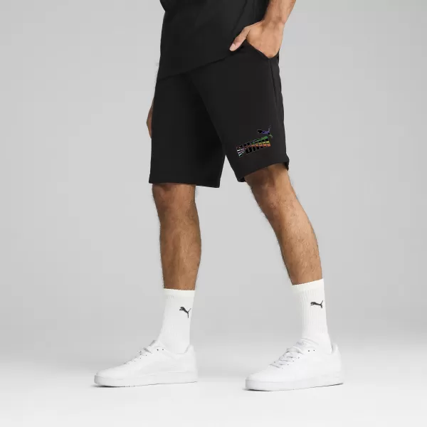  Rövidnadrág PUMA LOVE UNITED SHORTS 10 TR 684701_01 PUMA FEKETE 