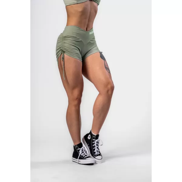  Push-up rövidnadrág fűzéssel STRONG BEAUTY 429 LIGHT GREEN Nebbia 