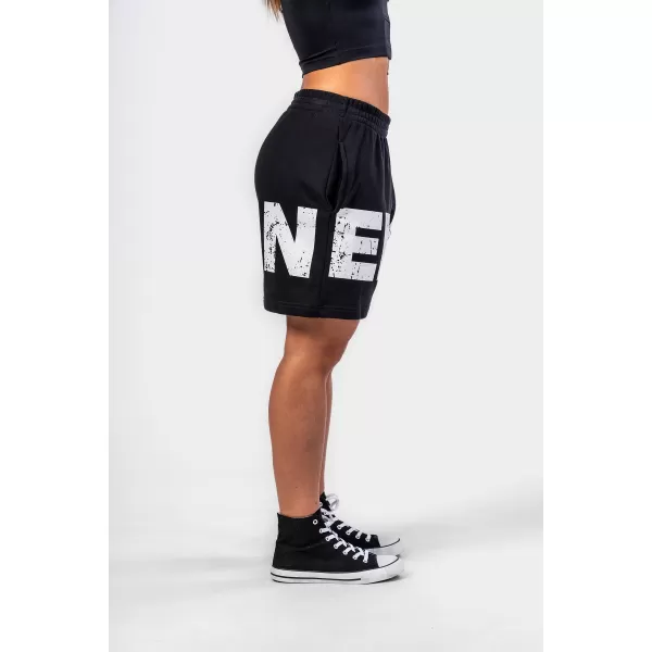  MUSCLE MOMMY 624 BLACK Nebbia 6 hüvelykes Sweat rövidnadrág 