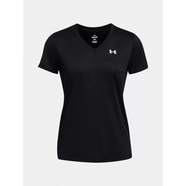  Női póló UNDER ARMOUR TECH SSV- SOLID 1384229-001 FEKETE 