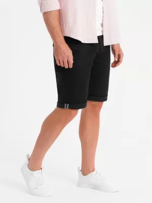 Rövidnadrág OMBRE OM-SRCS-0197 FEKETE