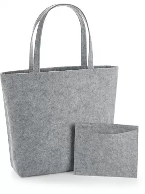 | BG 721 GREY MELANGE BagBase