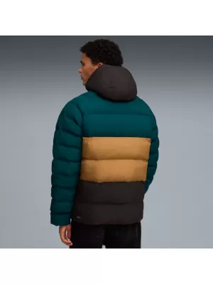 Férfi dzseki PUMA MONO HOODED JACKET 688367-75 ZÖLD