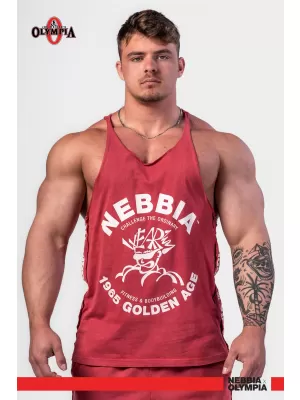 Mosott izom hát stringer GOLDEN AGE 791 RED Nebbia