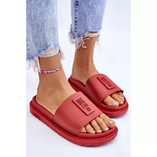  Női papucs BIG STAR LL274430 RED Big Star Shoes 
