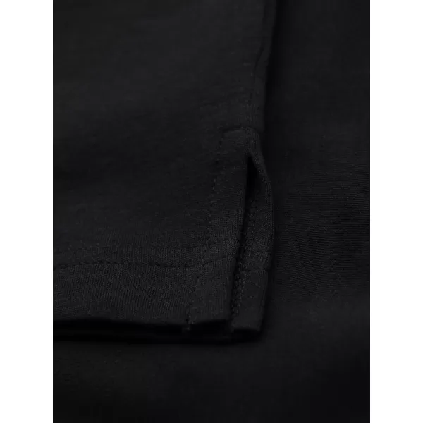  Férfi t -póló OMBRE OM-POSS-0148 FEKETE 