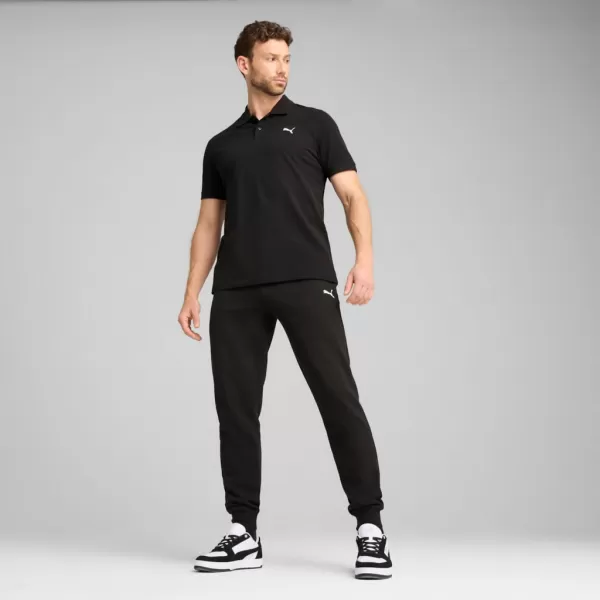  Férfi zeneszámok PUMA ESS SWEATPANTS FL CL 682614-01 FEKETE 