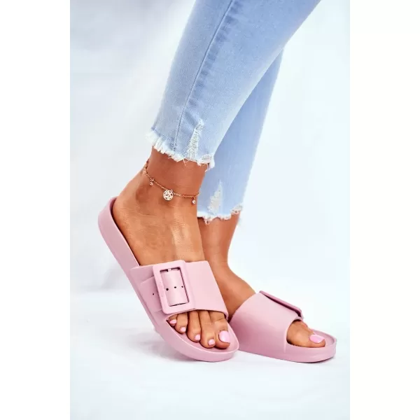  Elegáns női papucs BIG STAR FF274A389 PINK Big Star Shoes 