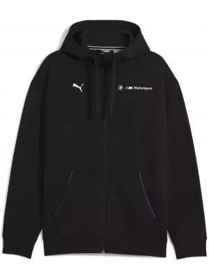 Férfi pulóver PUMA BMW MMS ESS+ FZ HDED JACKET 630629_01 PUMA FEKETE