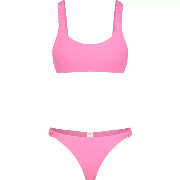  Női bikini - alsó rész NORDBLANC NBSSS8239 RÓZSASZÍN 