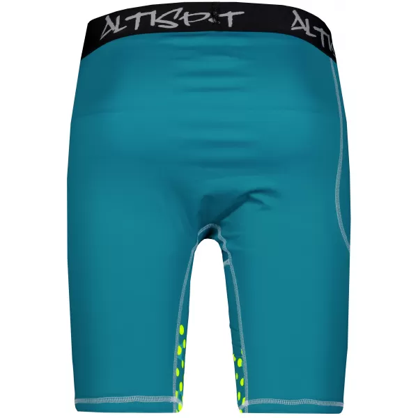  Férfi sportlányok a prémium térdénél ALTISPORT VOJ/ALM109LEG02 SMARAGD-FLUO 