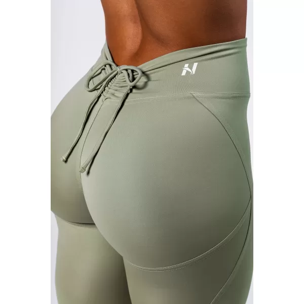  Formázó leggings fűzéssel STRONG BEAUTY 426 LIGHT GREEN Nebbia 