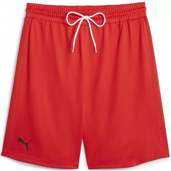  Rövidnadrág PUMA HOOPS TEAM PRACTICE SHORT 676641_03 PUMA PIROS 