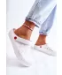 Női felbújós papucs BIG STAR II275003 WHITE Big Star Shoes