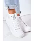 Női bőr bokacsizma BIG STAR GG274016 WHITE Big Star Shoes