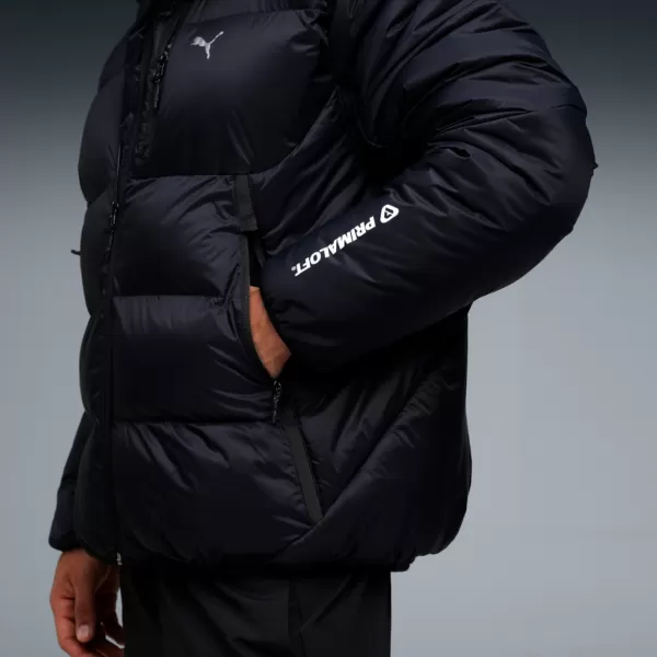  Férfi dzseki PUMA TECH PRIMALOFT PUFFER JACKET 632165-01 FEKETE 