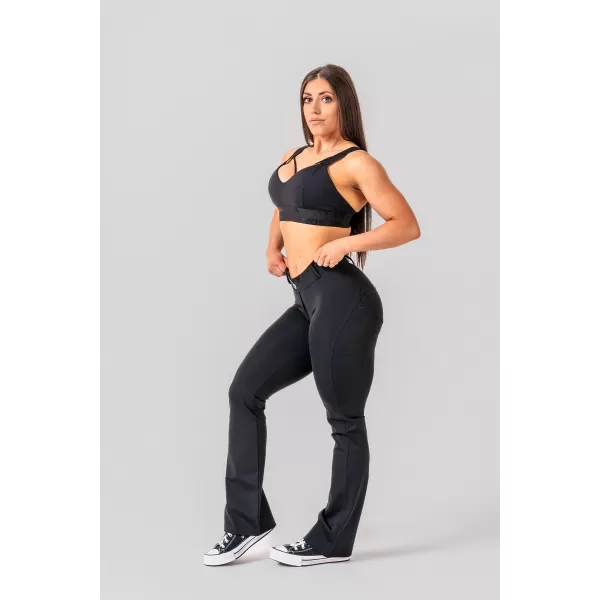 Kiszélesedő Bubble Butt Leggings 2.0 POWER LIFT 308 BLACK Nebbia 