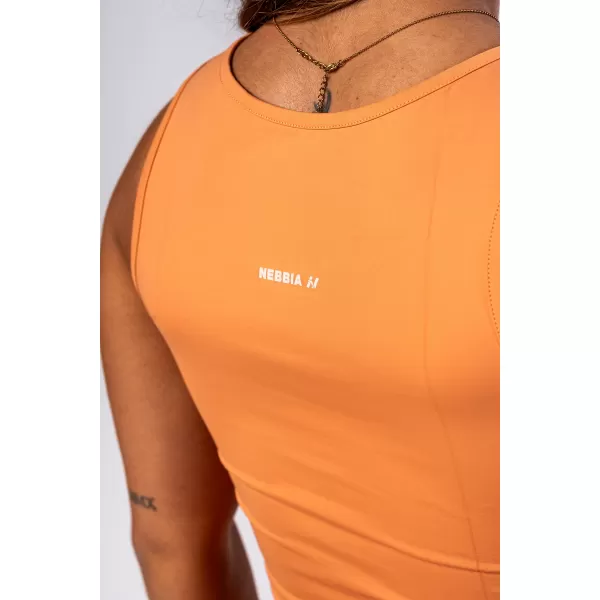  Crop top tank felső CONFIDENCE 476 ORANGE Nebbia 