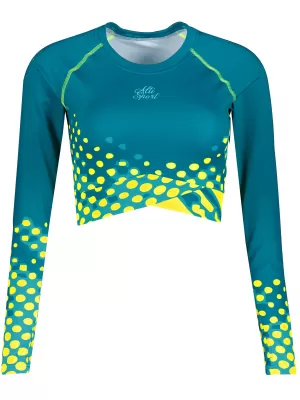 A nők funkcionális termés legfontosabb prémiumja ALTISPORT VOJ/ALW109TR04 SMARAGD/FLUO SÁRGA