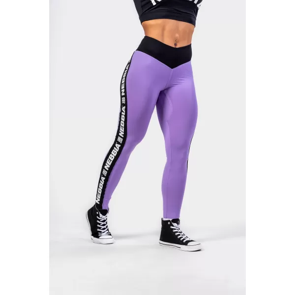  Magas derekú leggings ICONIC 209 LILA Nebbia 