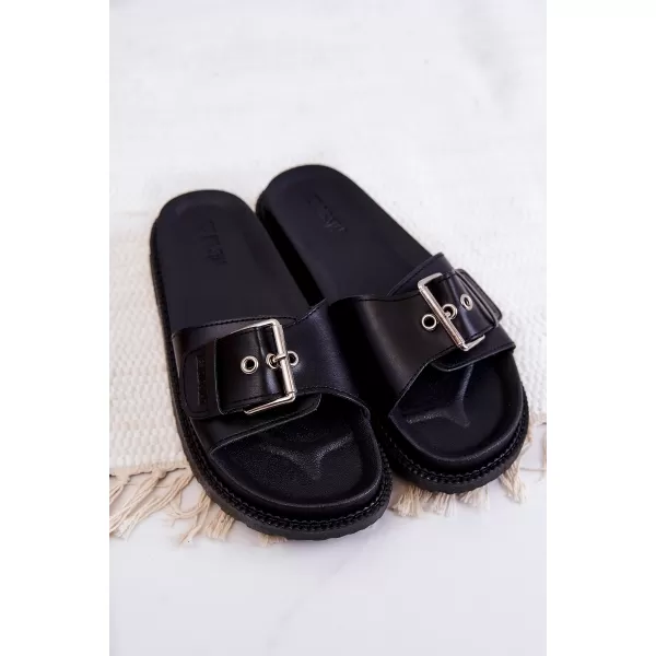  Női divatpapucs BIG STAR JJ274A307 BLACK Big Star Shoes 
