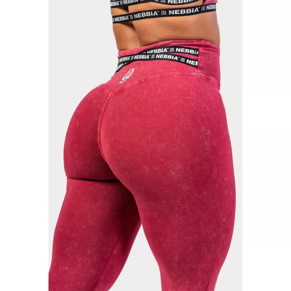  Mosott leggings magas derékkal LEGACY 777 RED Nebbia 