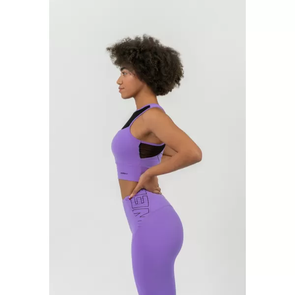  FIT Activewear leggings magas derékkal 443 LILA Nebbia 