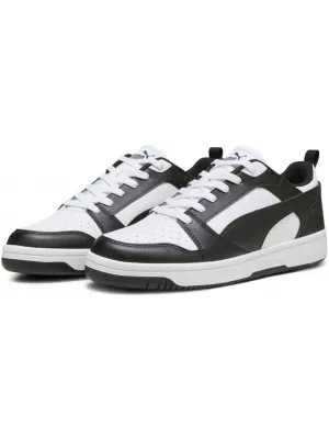Csizma PUMA REBOUND V6 LOW 392328-01 FEHÉR
