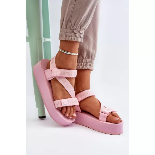  Női szandál BIG STAR NN274A533 PINK Big Star Shoes 