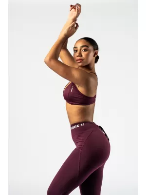 Sportmelltartó közepes alátámasztással TWIST-KNOT 423 DARK RED Nebbia